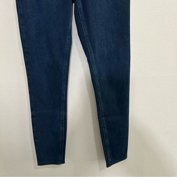 SPANX Jean-Ish Skinny Dark Wash Leggings Jeans Size Medium - Picture 7 of 12